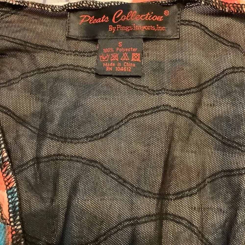 Pleats Collection Women Multi Color Jewel Button Jacket - Picture 3 of 3